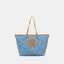 Woven Light Luxury Women's Shopper Bag for Travel and Commuting