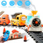 Electric Train Set with Remote Control and Realistic Features