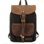 Mochila Casual de Cuero Crazy Horse Impermeable