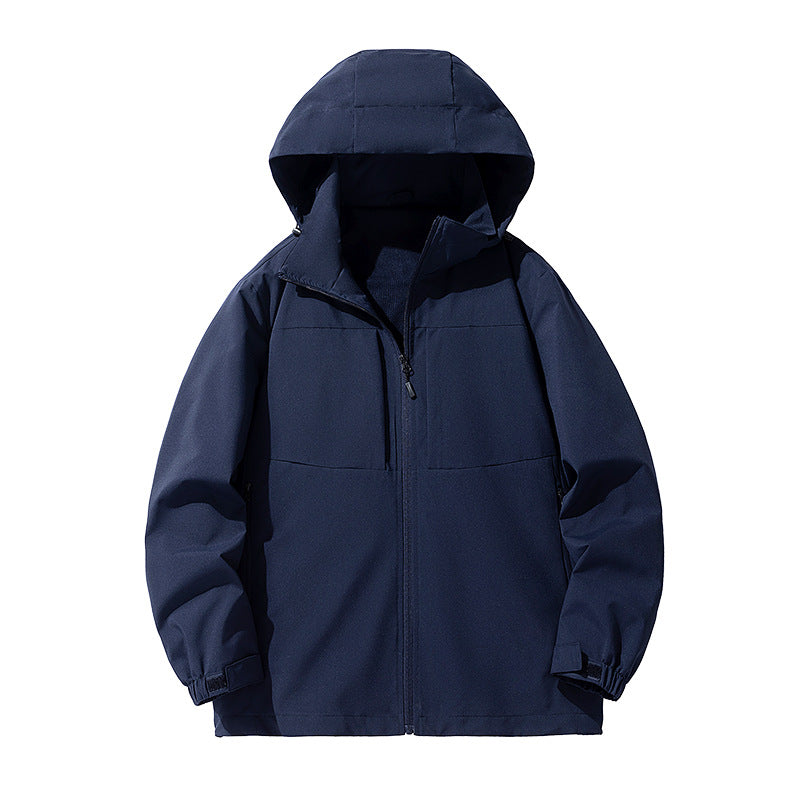 Chaqueta Exterior Impermeable y Cortaviento delgada para Hombre