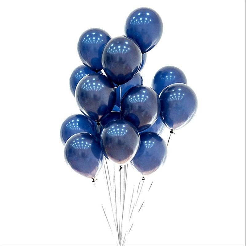 Kit de Arco de Globos de 85pcs en Azul Marino y Dorado
