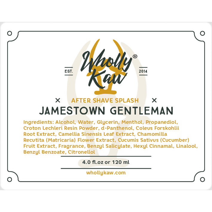 Collection de rasage Wholly Kaw Jamestown Gentleman