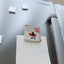 Imán de Refrigerador de Porcelana Cuadrado Perception