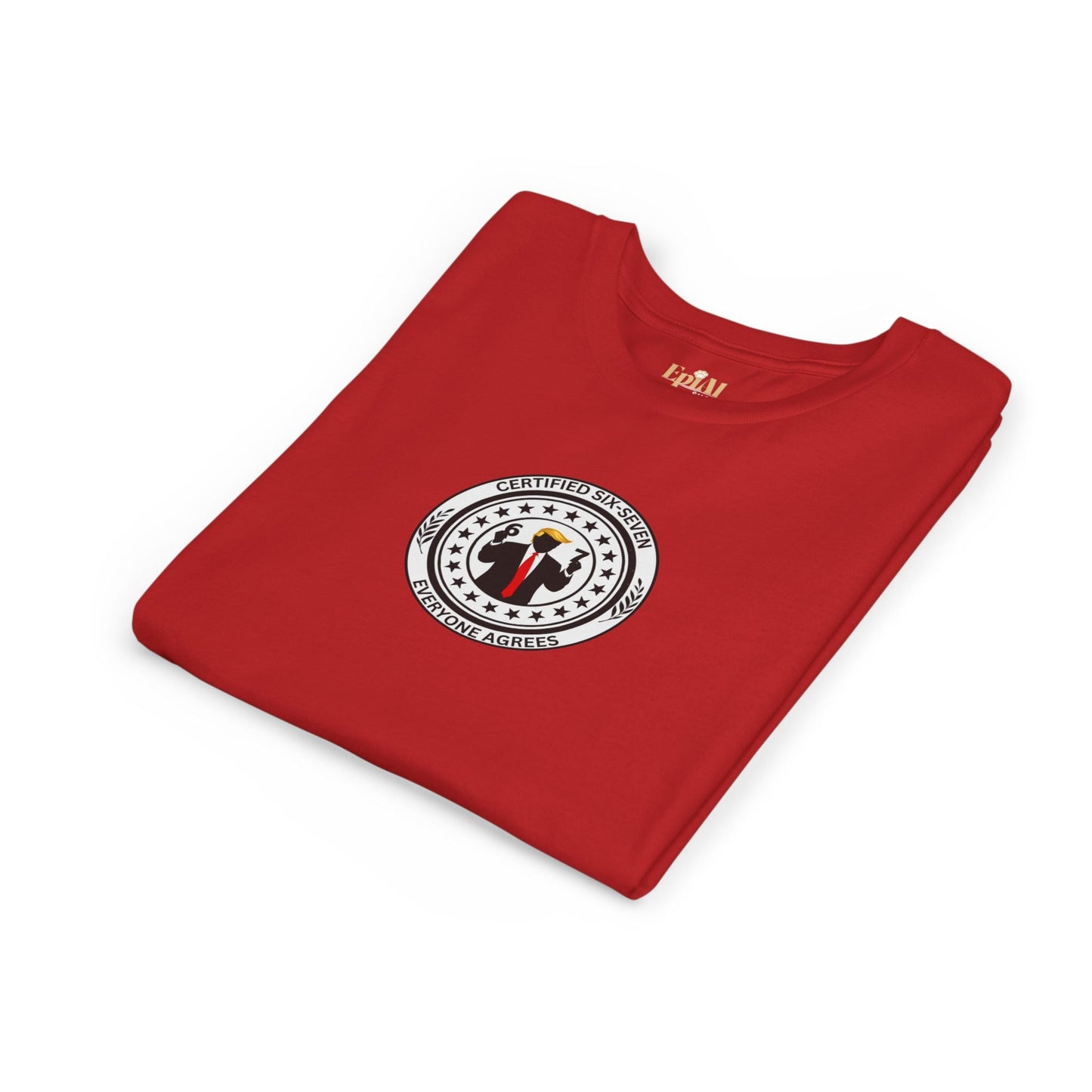 Camiseta Infantil Certificada Six-Seven