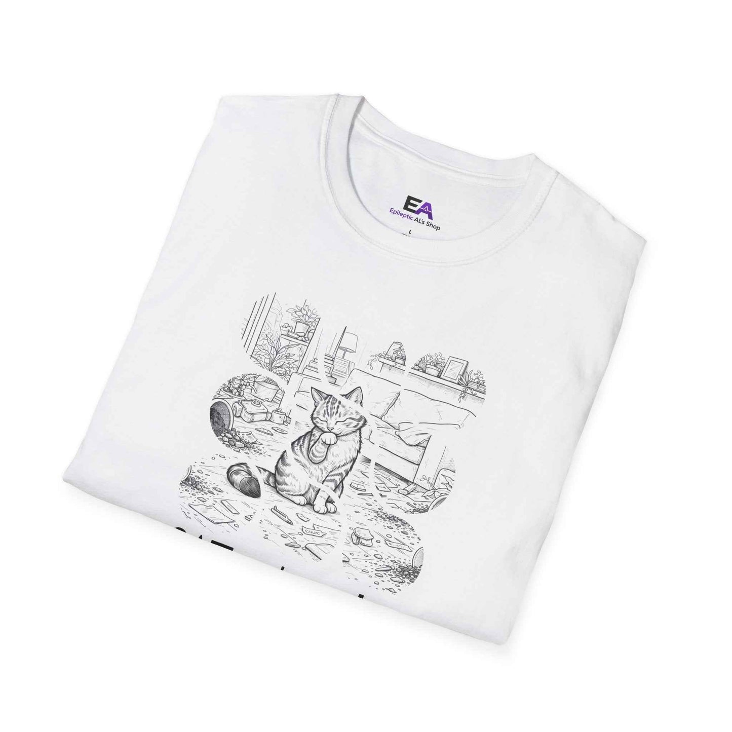 CATastrophe Cat Paw Unisex T-Shirt