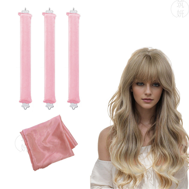 Heatless Hair Curler for Effortless Big Waves