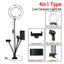 8-Inch Dimmable LED Ring Light Kit for Makeup and Streaming