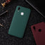 Funda suave de color sólido premium para Vivo X21