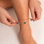 Double Layer Flower Petal Anklet - Elegant Foot Chain