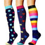 Sports pressure socks long tube socks calf socks compression socks skipping rope elastic cycling socks - Korvel