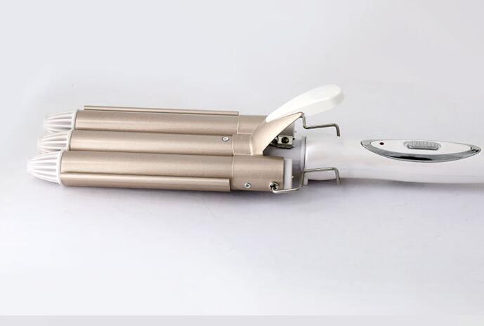 High Quality Professional 110-220V Hair Curling Iron Ceramic Triple Barrel Hair Curler Hair Waver Styling Tools Hair - Korvel