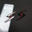 Rear tail sticker, engine hood sticker, creative metal sticker, lightning sticker - Korvel