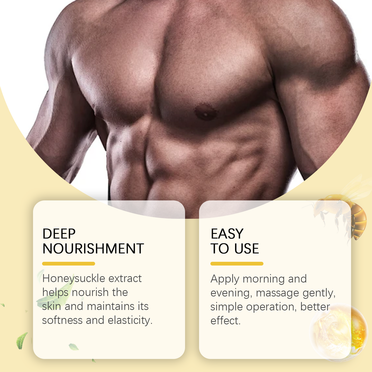 Men's Hydrating Chest Massage Oil