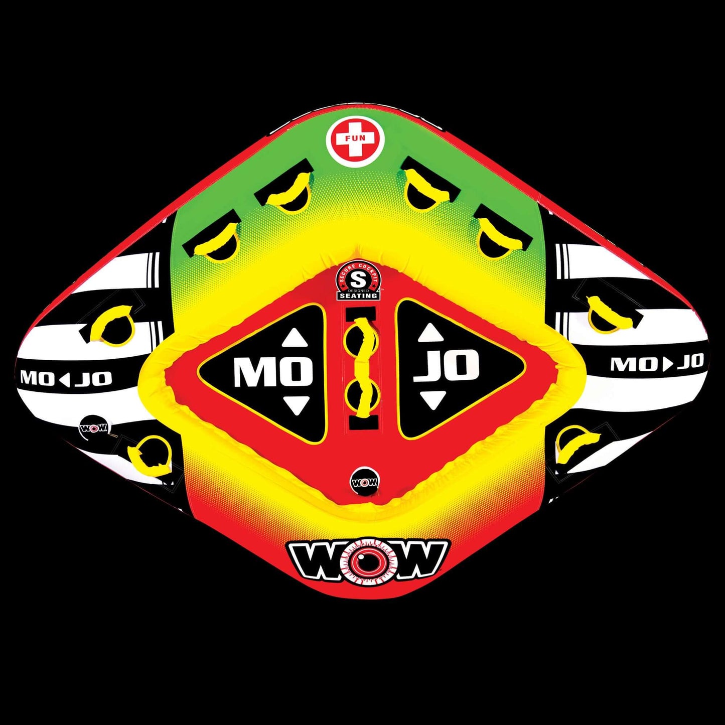 WOW Sports Mojo Tube de Traction pour 1 à 3 Personnes
