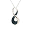 Natural Diamond Fashion Pendant in Sterling Silver