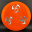 Putter de disc golf X-Line P2 Triple Mini Huk Stamp