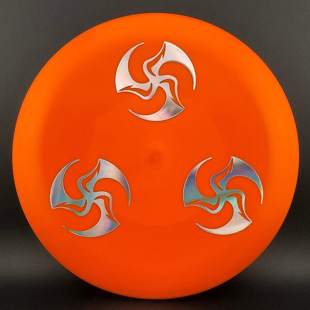 Putter de disc golf X-Line P2 Triple Mini Huk Stamp