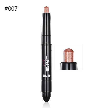 UBUB Eye Pencil Eyeshadow Silkworm Pen Velvet Shimmer Earth Double Color Eye Shadow Cream Glitter Makeup Palette Cosmetics - Korvel