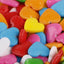 Décorations comestibles pour gâteaux de la Saint-Valentin - Assortiment de 8 oz