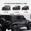 Rear Window Molle Panel System for 2018-2024 Jeep Wrangler JL 4Doors - Modular Storage and Protective Decoration - Korvel