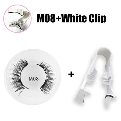 Premium Magnetic False Eyelashes Set - Natural Look