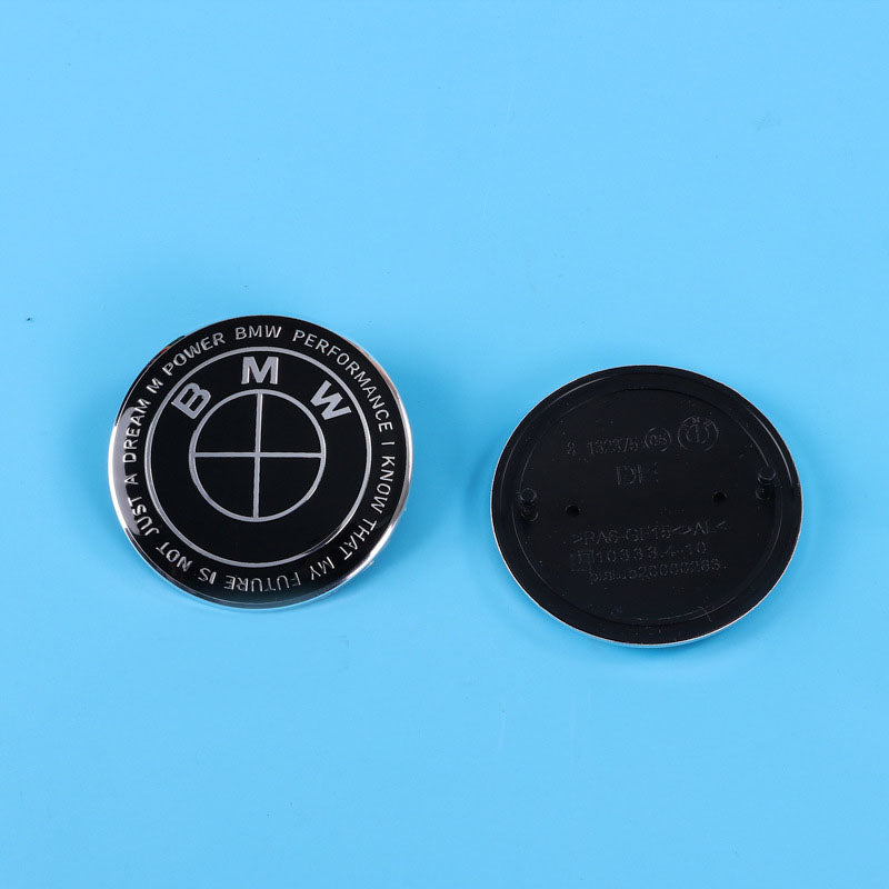 Suitable for BMW front and rear standard wheel hub covers 56/68mm 3 Series 5 Series X1X5X6M logo co branded center cover logo - Korvel