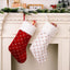 Calcetines de Navidad Rojos Premium para Decoración Festiva