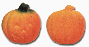 Edible Pumpkins with Faces - 288 pcs
