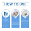 Toilet Stain Remover, Toilet Seat Portable Clean Ceramic Stains And Urine Stains - Korvel