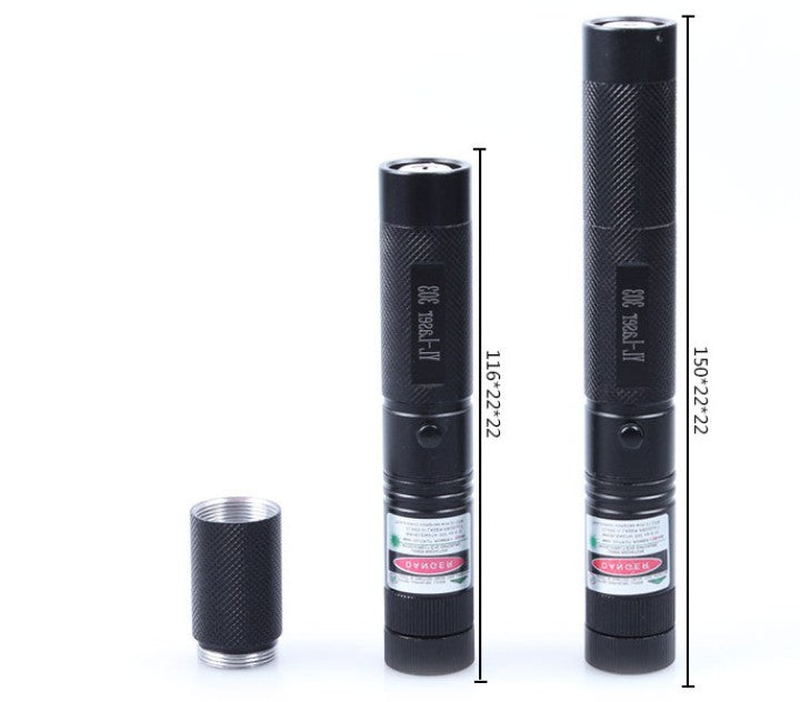Military Green Burning Laser Pointer - Korvel