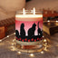 Enchanting Black Cats Scented Candle - 11oz Elegance - Korvel