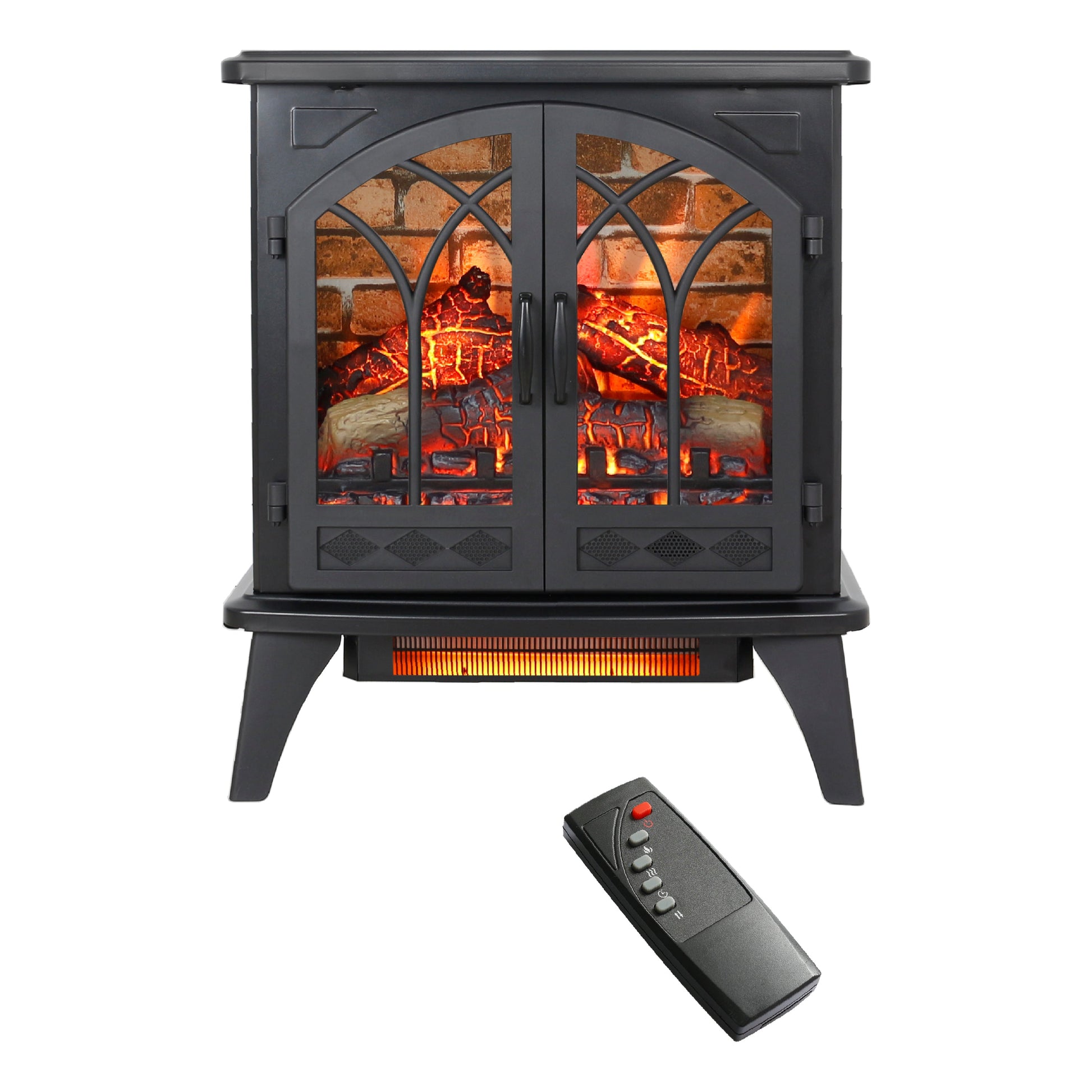 24 inch 3D Infrared Electric Stove with remote control - Korvel