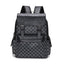 Large Capacity Plaid Laptop Backpack for Travel