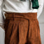 Corduroy Straight High Waist Casual Pants for Men