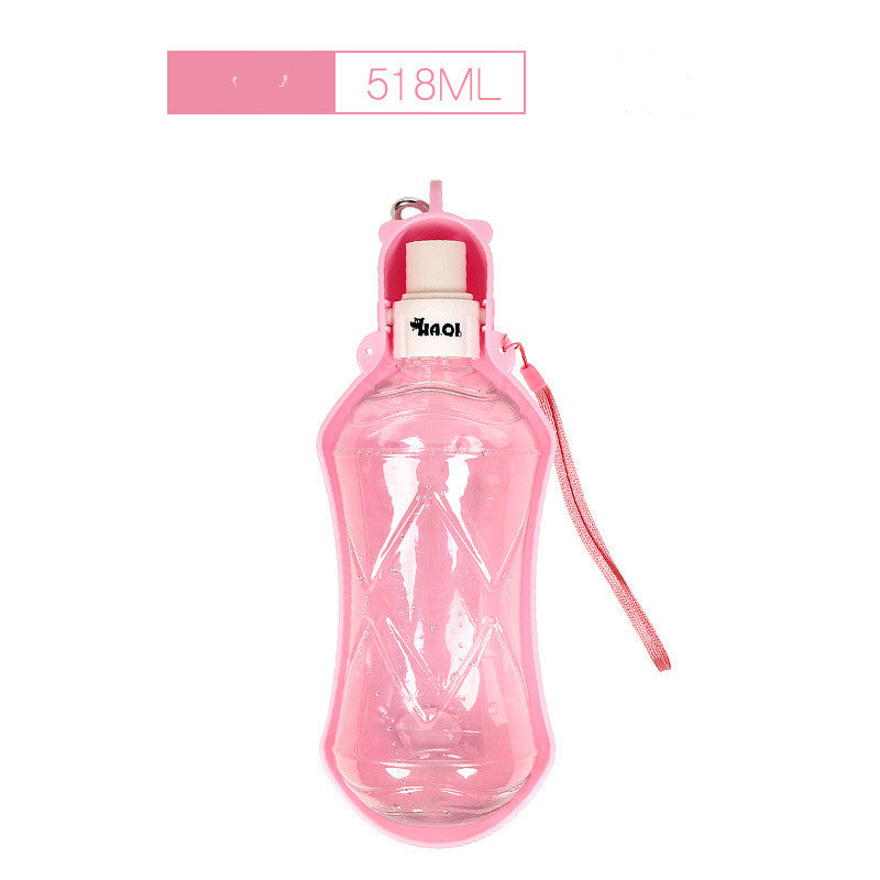 Bouteille d'eau portable pour chiens en extérieur