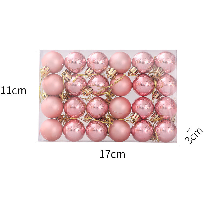 Christmas Ball Plastic Electroplating Christmas Ball Christmas Tree Creative Decoration Gift - Korvel