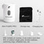 FLEXTAILGEAR Max Pump 2 Pro 4-in-1 Portable Mini Air Pump Electric Inflator USB Charging Sleeping Pad Camping Mattress Packraft - Korvel