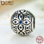Charm de Plata Esterlina 925 BAMOER con Cristales Azules