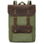 Premium Canvas Leather Large Capacity Backpack