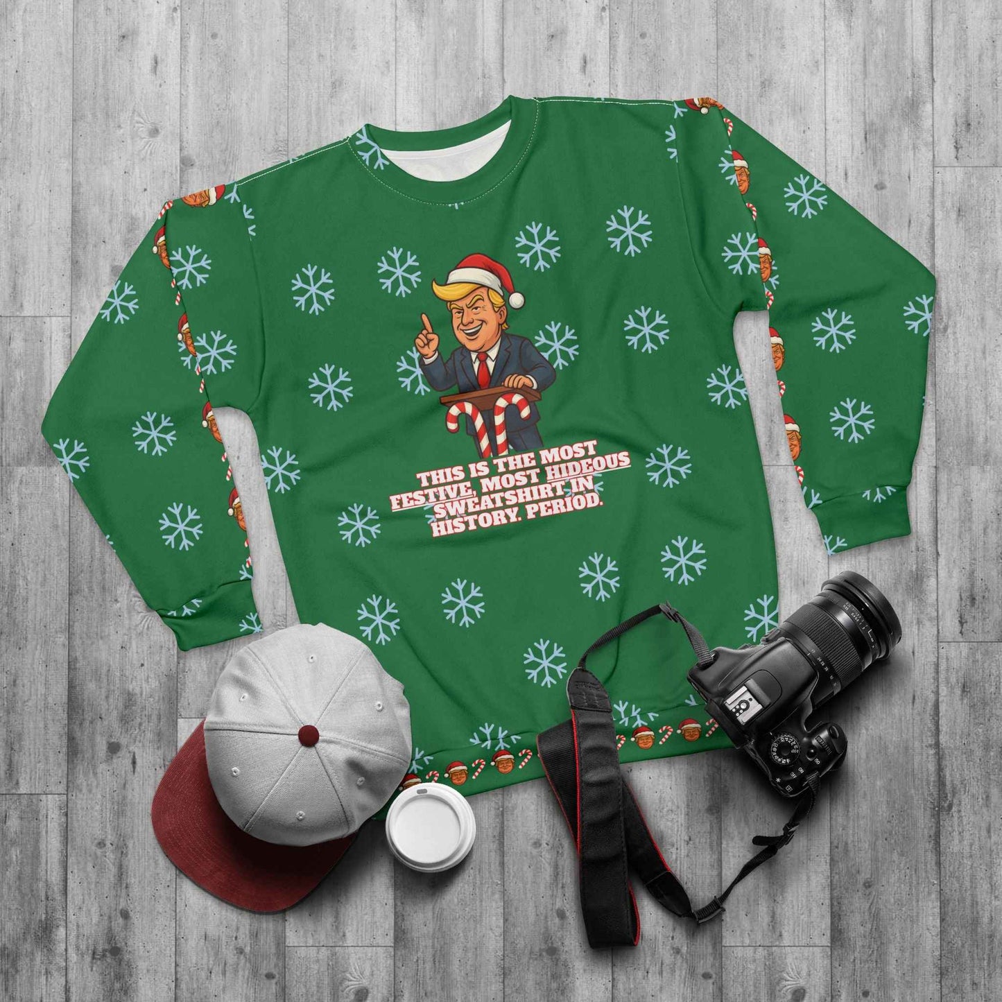 Most Hideous Christmas Sweatshirt – Parody Design