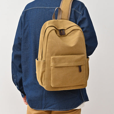 Sac à dos de voyage grande capacité en toile pour hommes et femmes