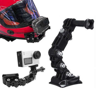 Motorcycle Helmet Mount Curved Adhesive Arm For Xiaomi yi 4K Gopro Hero 8 7 6 5 4 SJCAM sj4000 Eken H9 Action Camera Accessories - Korvel