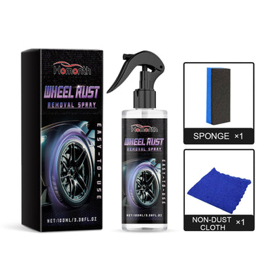 Spray de Retrait de Rouille pour Roues Premium pour l'Entretien des Véhicules
