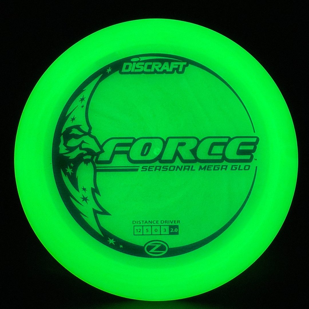 Mega Glo Force - Seasonal Glo Disc Golf Driver