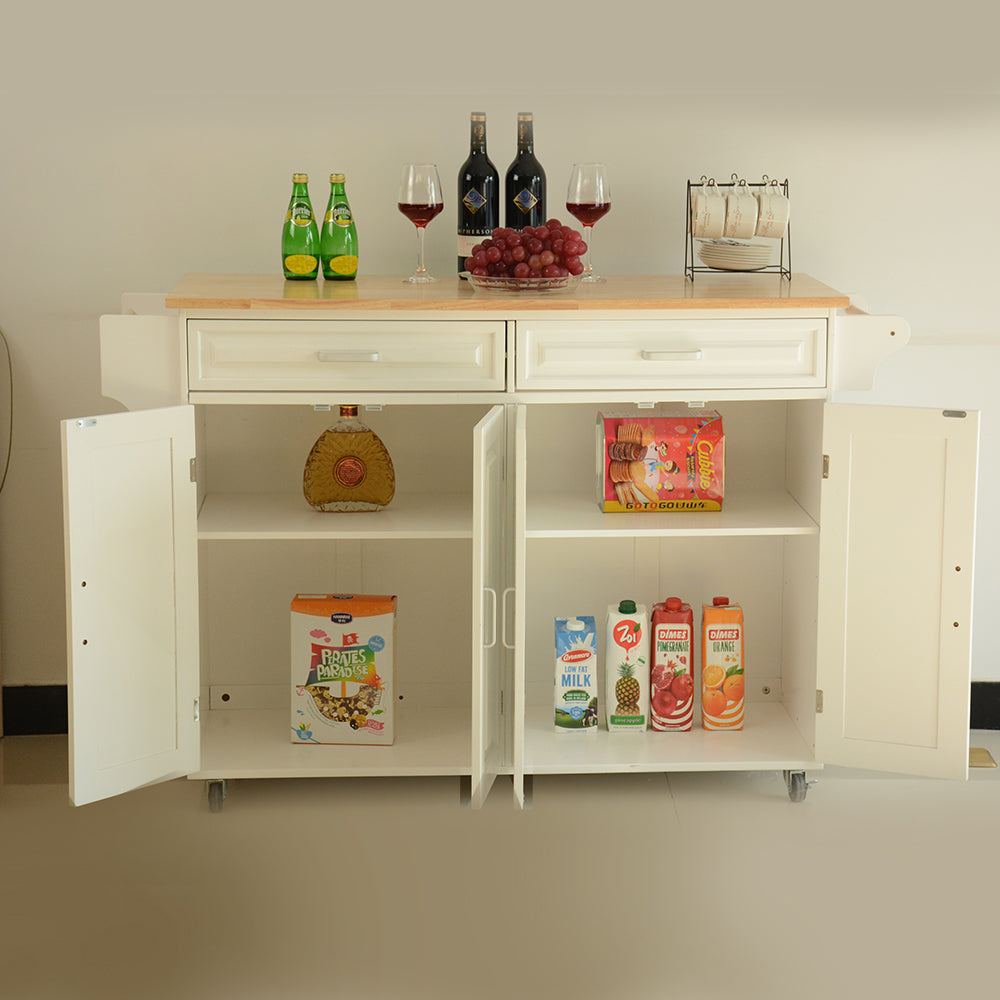 Kitchen Island & Kitchen Cart Mobile Kitchen Island - Korvel