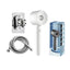 Premium Five-Level Handheld Shower Head with Turbo Water Flow