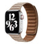 Suitable For iwatch8 Watchband S7 SE 6/5/43 Magnetic Suction New Leather Loopback Chain Apple Watch Wristband - Korvel