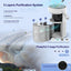 Negative ion desktop air purifier indoor formaldehyde sterilization and odor removal - Korvel