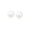 14k Yellow Gold Freshwater Cultured Pearl Stud Earrings