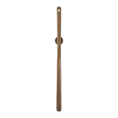 Elderly and Pregnant Women's Shoe Horn - Extended Handle Black Walnut Wood High-Grade Shoe Helper Tool - Korvel